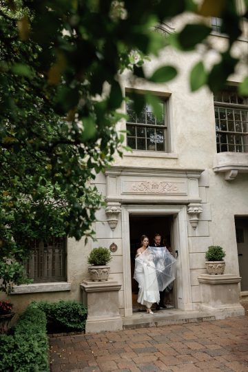 Dumbarton House Garden DC wedding