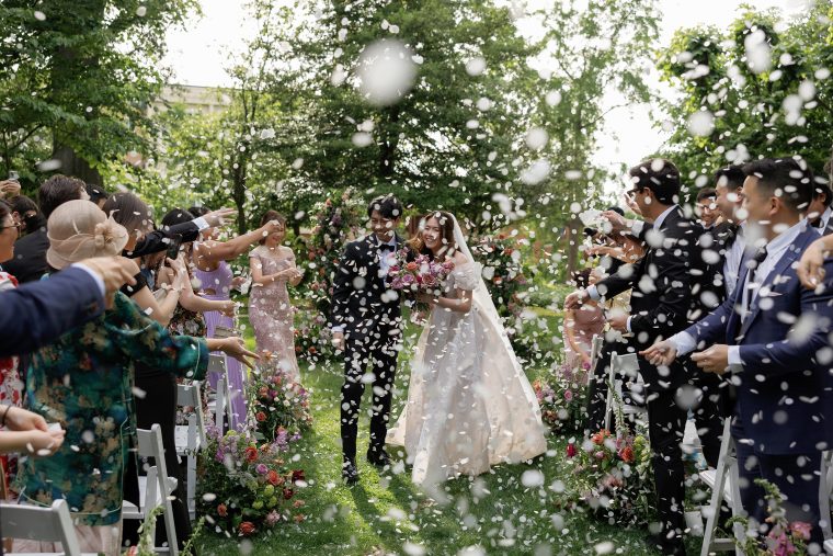 Chic European Garden Wedding