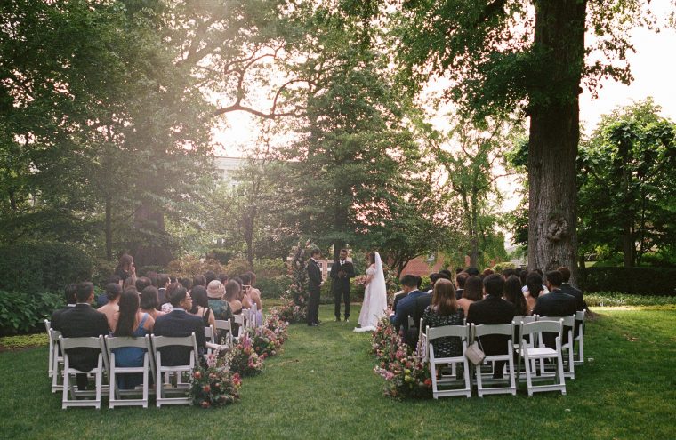 Chic European Garden Wedding