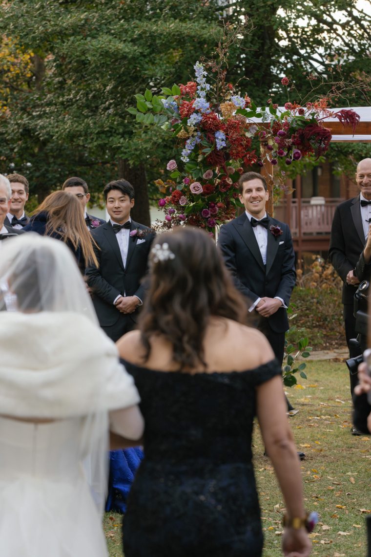 Late Fall Wedding at the Meridian House