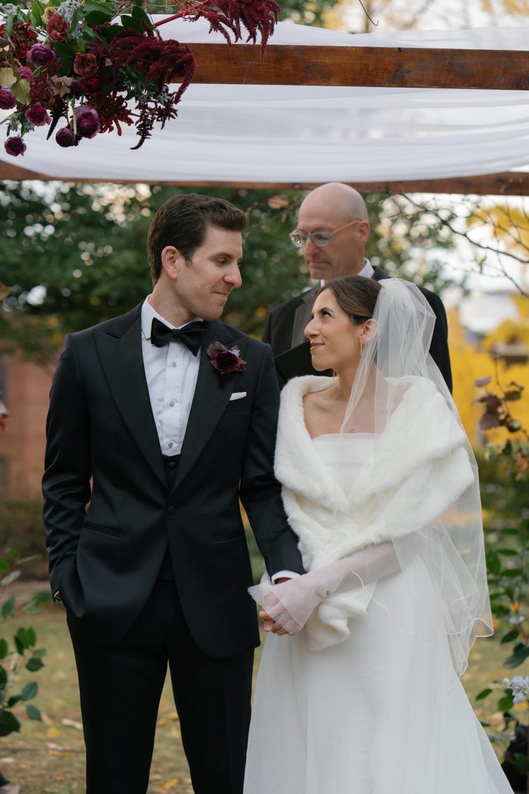 Late Fall Wedding at the Meridian House