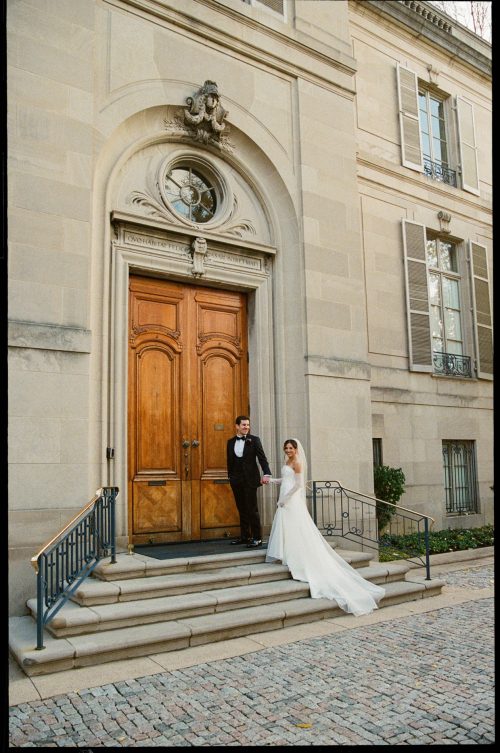 Late Fall Wedding at the Meridian House