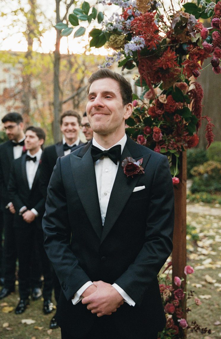 Late Fall Wedding at the Meridian House