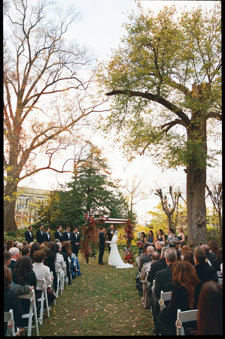 Late Fall Wedding at the Meridian House