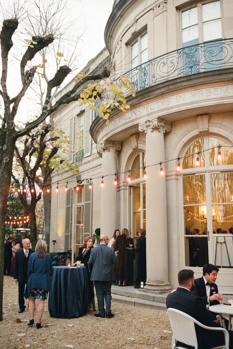 Late Fall Wedding at the Meridian House