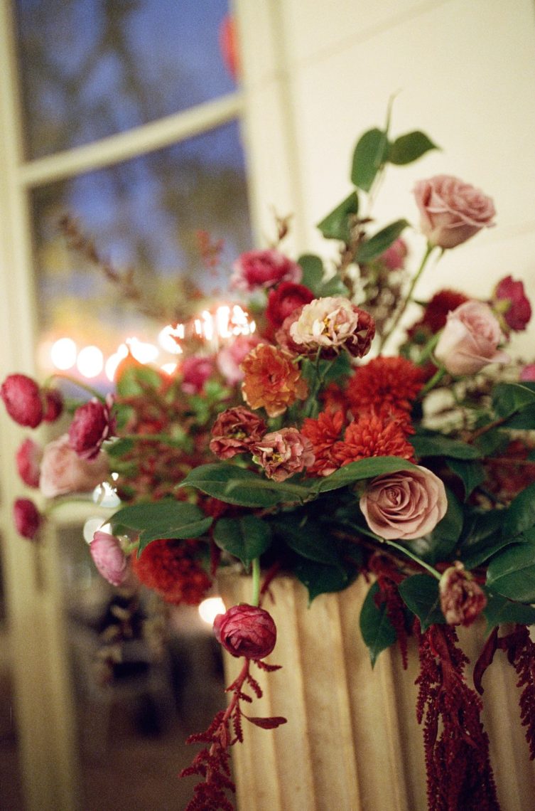 Late Fall Wedding at the Meridian House