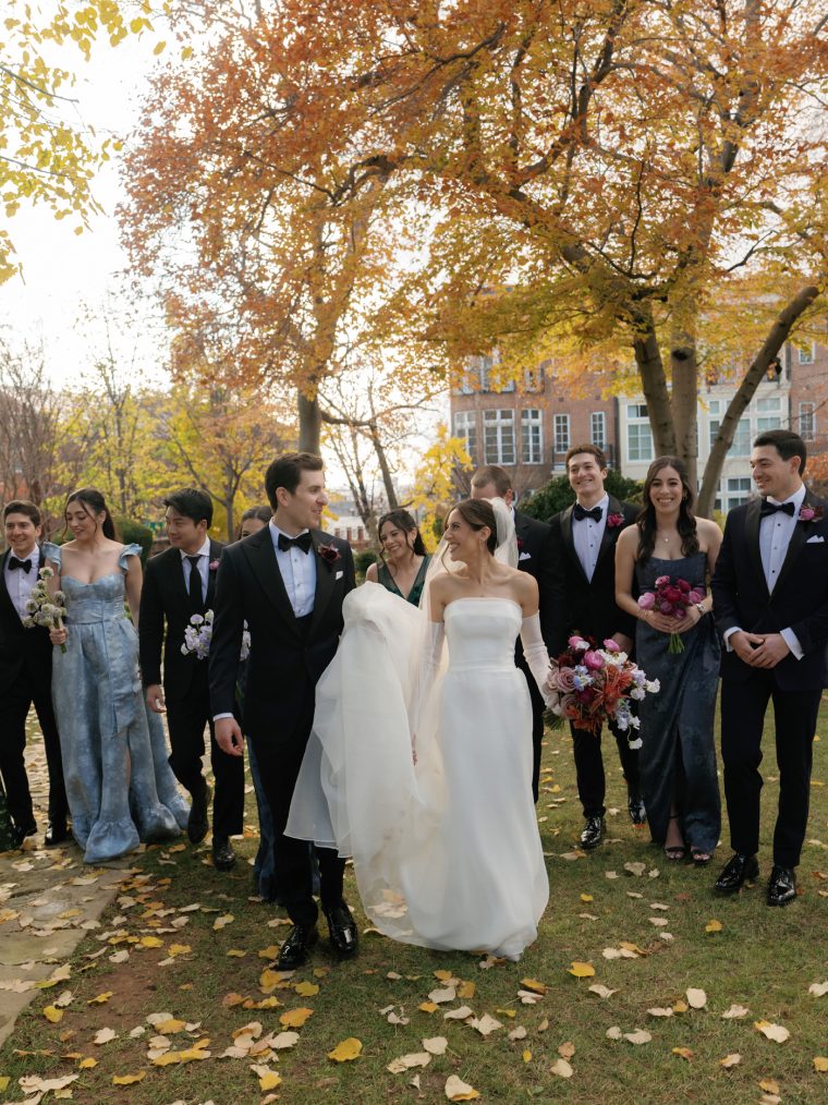 Late Fall Wedding at the Meridian House