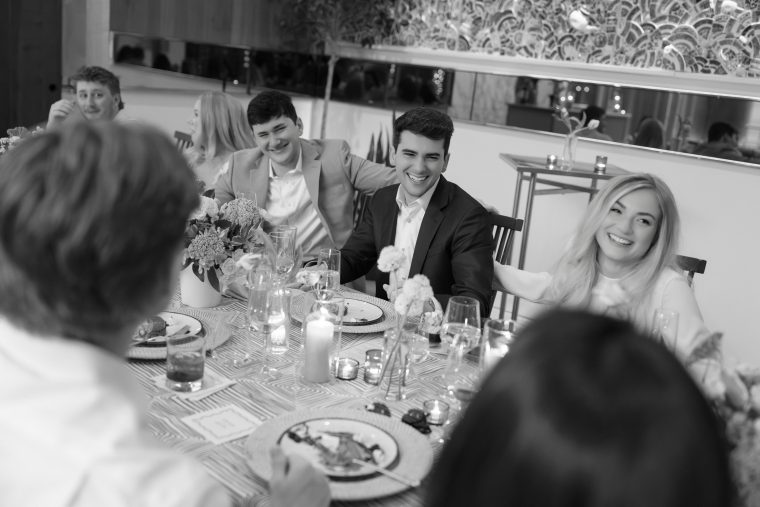 Sunset and Sea-Inspired Wedding at the National Museum of Women in the Arts