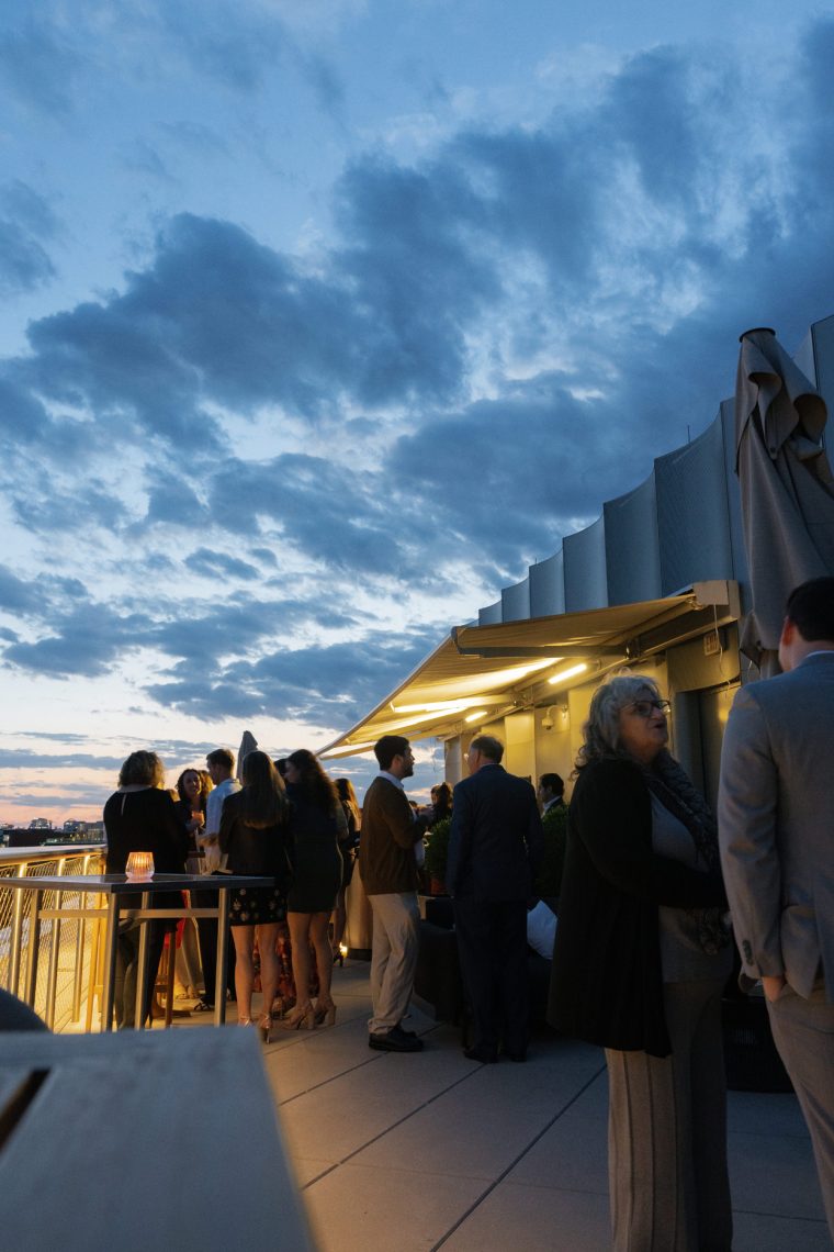 Sunset and Sea-Inspired Wedding at the National Museum of Women in the Arts