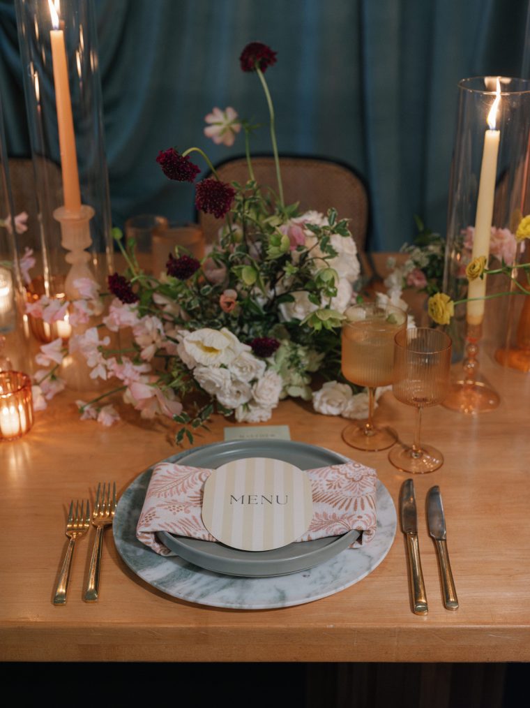 Sunset and Sea-Inspired Wedding at the National Museum of Women in the Arts