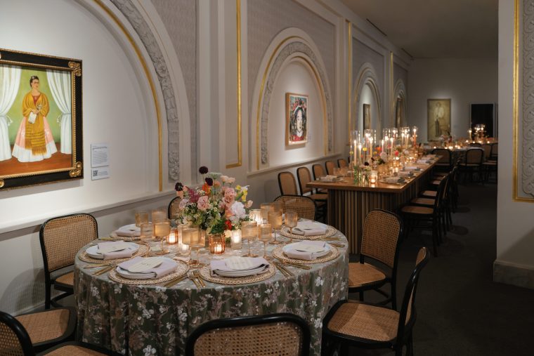 Sunset and Sea-Inspired Wedding at the National Museum of Women in the Arts