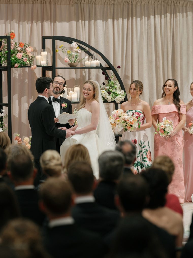 Sunset and Sea-Inspired Wedding at the National Museum of Women in the Arts