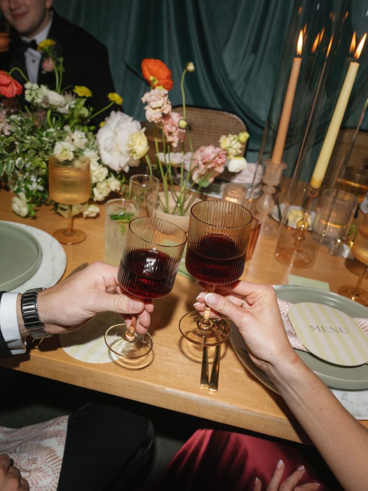 Sunset and Sea-Inspired Wedding at the National Museum of Women in the Arts