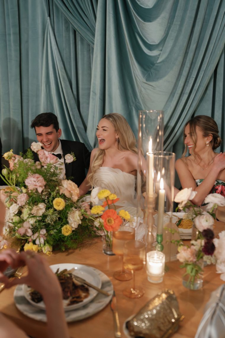 Sunset and Sea-Inspired Wedding at the National Museum of Women in the Arts
