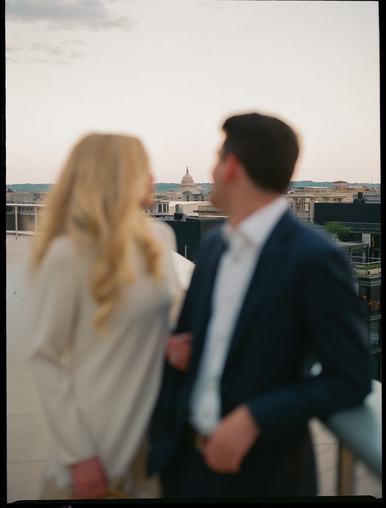 Sunset and Sea-Inspired Wedding at the National Museum of Women in the Arts
