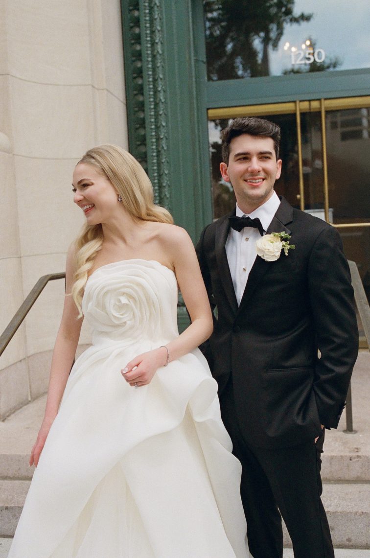 Sunset and Sea-Inspired Wedding at the National Museum of Women in the Arts