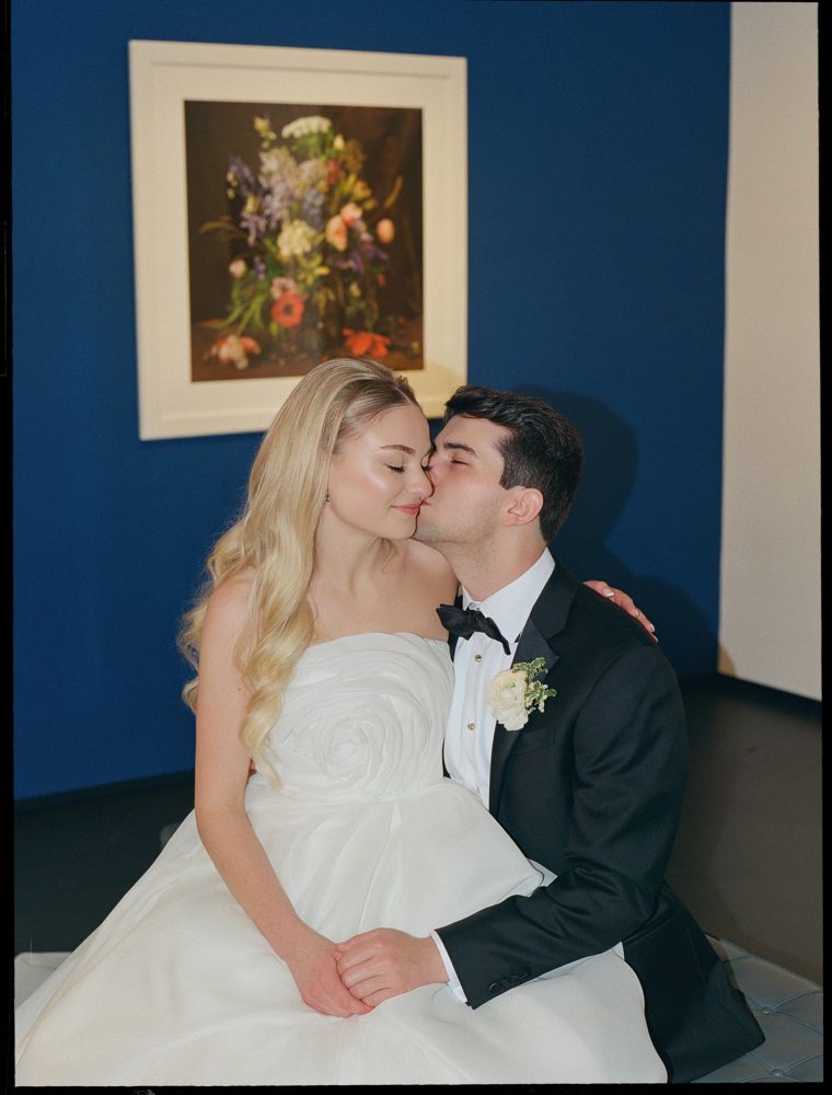 Sunset and Sea-Inspired Wedding at the National Museum of Women in the Arts