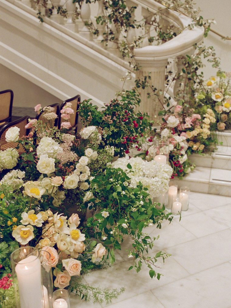 Sunset and Sea-Inspired Wedding at the National Museum of Women in the Arts