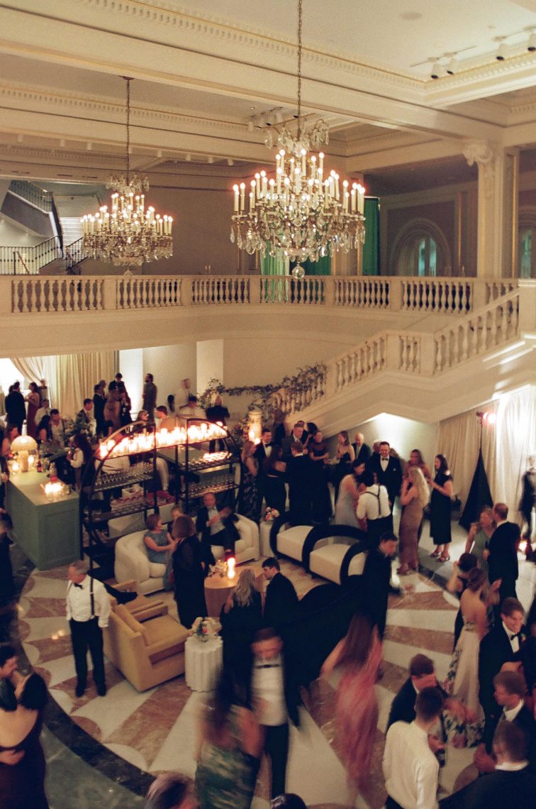 Sunset and Sea-Inspired Wedding at the National Museum of Women in the Arts
