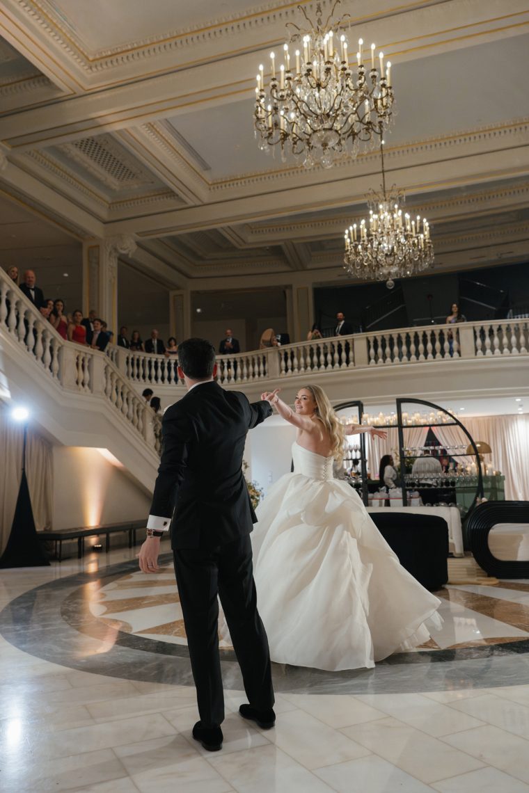 Sunset and Sea-Inspired Wedding at the National Museum of Women in the Arts