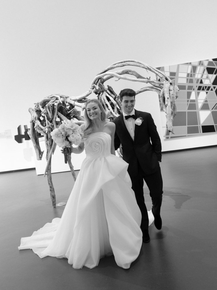 Sunset and Sea-Inspired Wedding at the National Museum of Women in the Arts