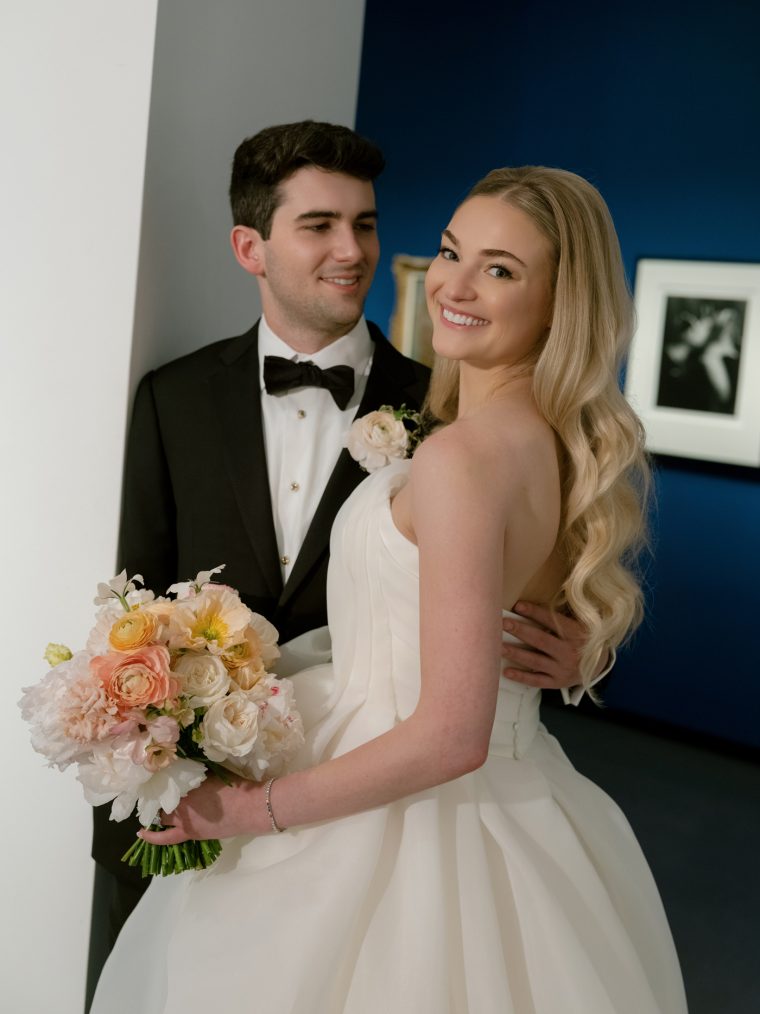 Sunset and Sea-Inspired Wedding at the National Museum of Women in the Arts